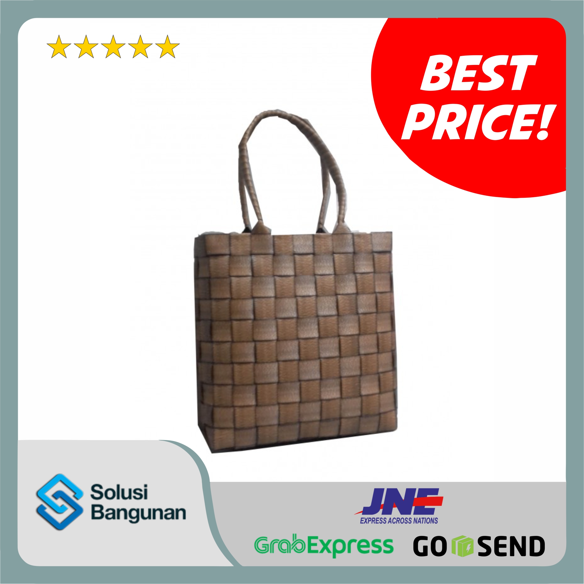 H931 - Brown Oak Small Bag