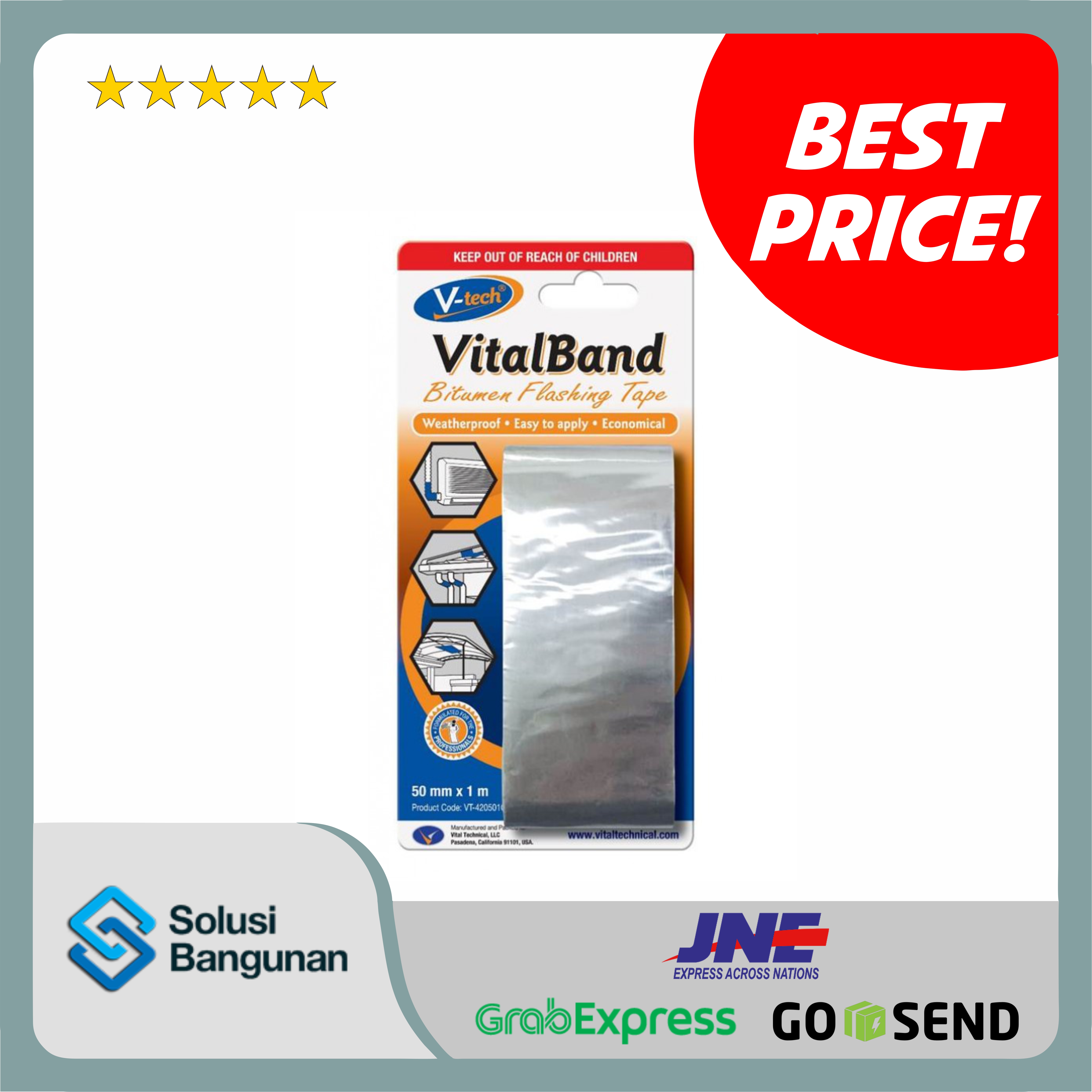 VT-420 VITALBAND - BITUMEN FLASHING TAPE